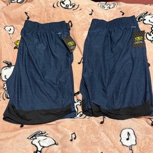 Athletic Works Men's Jersey Knit Shorts, 9" Inseam